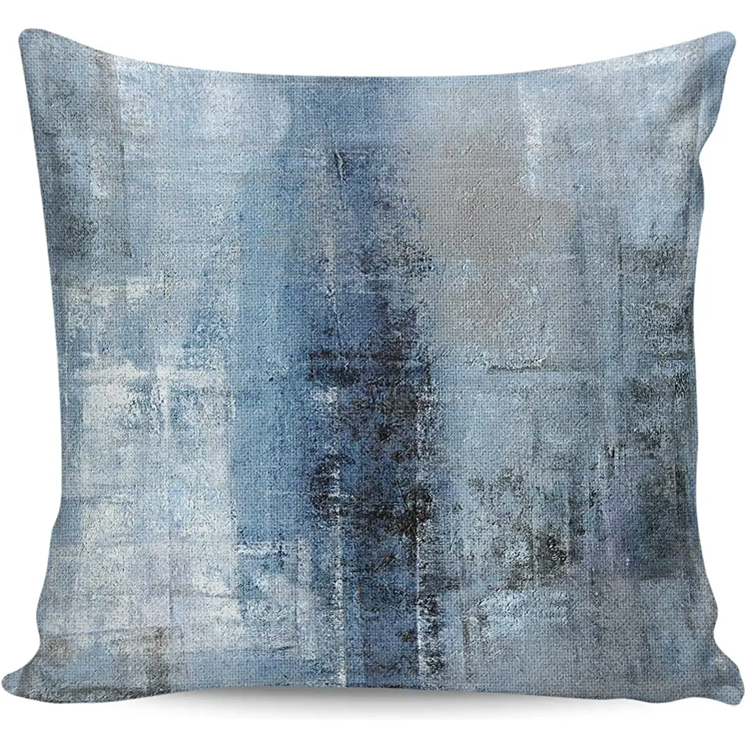 

Throw Pillowcases Vintage Oil Painting Abstract Wall Art, Cotton Linen Square Cushion Cover Pillow Case Bedroom