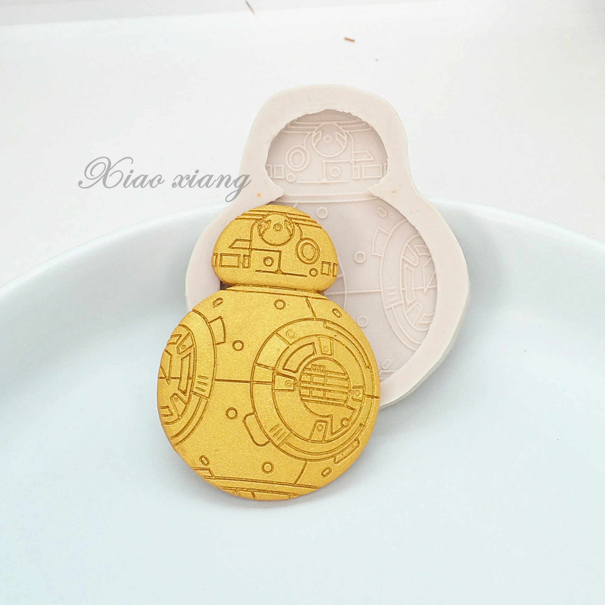 Luyou робот торта формы BB-8 силиконовые помадки инструменты кухонные для выпечки