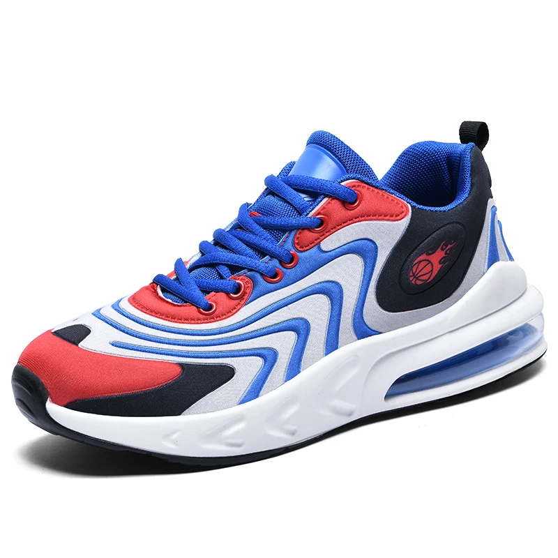 

Air Cushion Running Shoes Fashion Breathable Men's Outdoor Jogging Sports Shoes Large Size Light Slip-on Casual Mens Sneakers