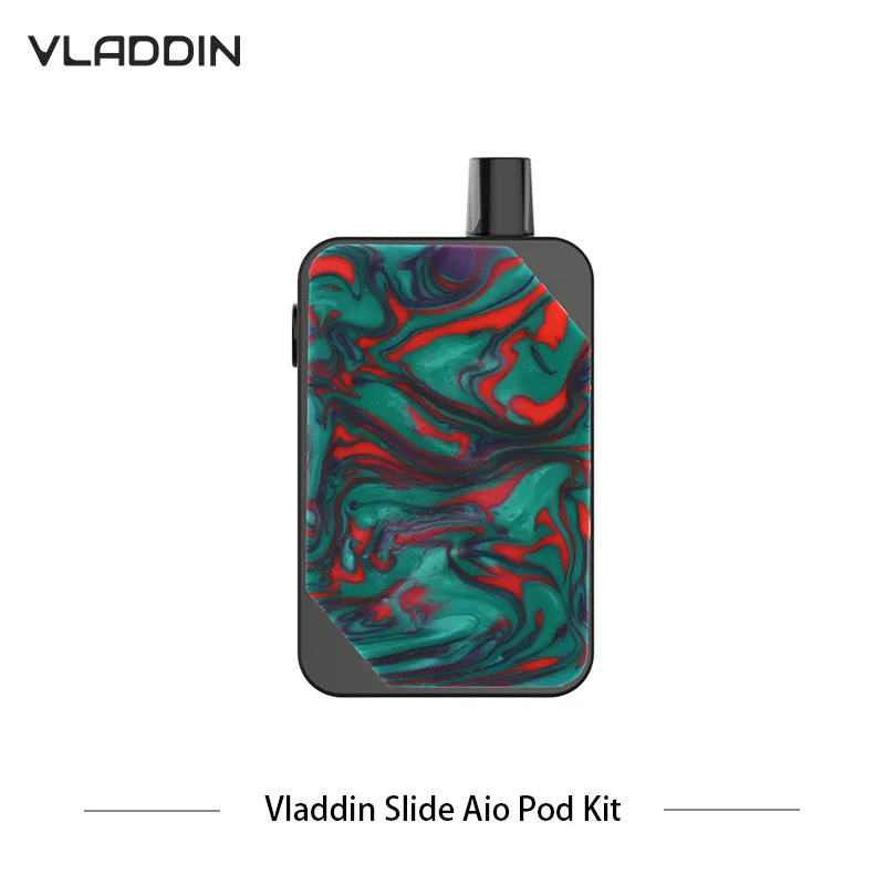 Оригинальный набор Vladdin Slide Aio Pod аккумулятор 1000 мА/ч емкость 2 мл со сменными