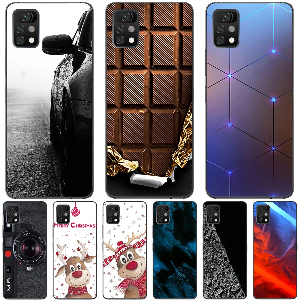 

Phone Bags & Case For Umidigi A11 Pro Max / A11 A11S 2021 Cover Soft Silicone Fashion Marble Inkjet Painted Shell Capa