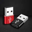 Адаптер Type C USB C Женский к USB Мужской конвертер Type-C OTG кабель для Samsung Galaxy s8 s9 Huawei P20