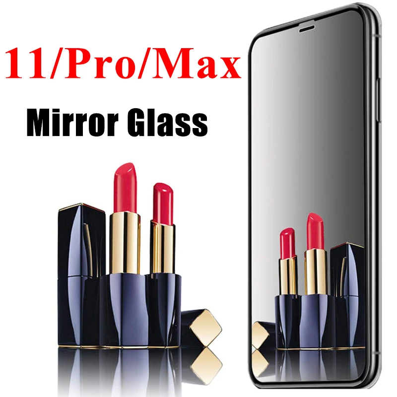 3D защитное зеркальное стекло для iPhone 11 Pro Max 11max защита экрана Afion i Phone 11x 11r|Защитные