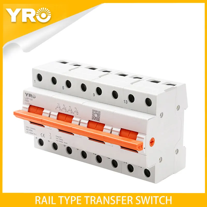 

4P 100A 125A MTS Dual Power Manual Transfer Switch Interlock Circuit Breaker