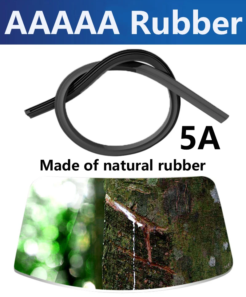 

HESITE Colored Windshield Wiper Blades For Chevrolet Silverado 1500 2500 3500 2Pcs 22Inch Hybrid Frameless Wipers Red Blue Black