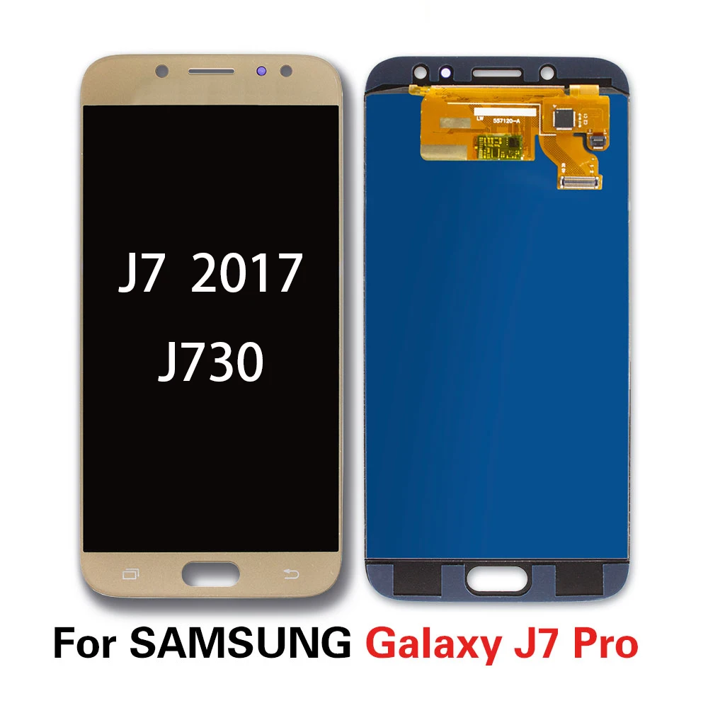 Pantalla для samsung Galaxy J7 Pro 2017 J730 J730F J730FM J730GM дигитайзер сенсорный экран с отверткой +