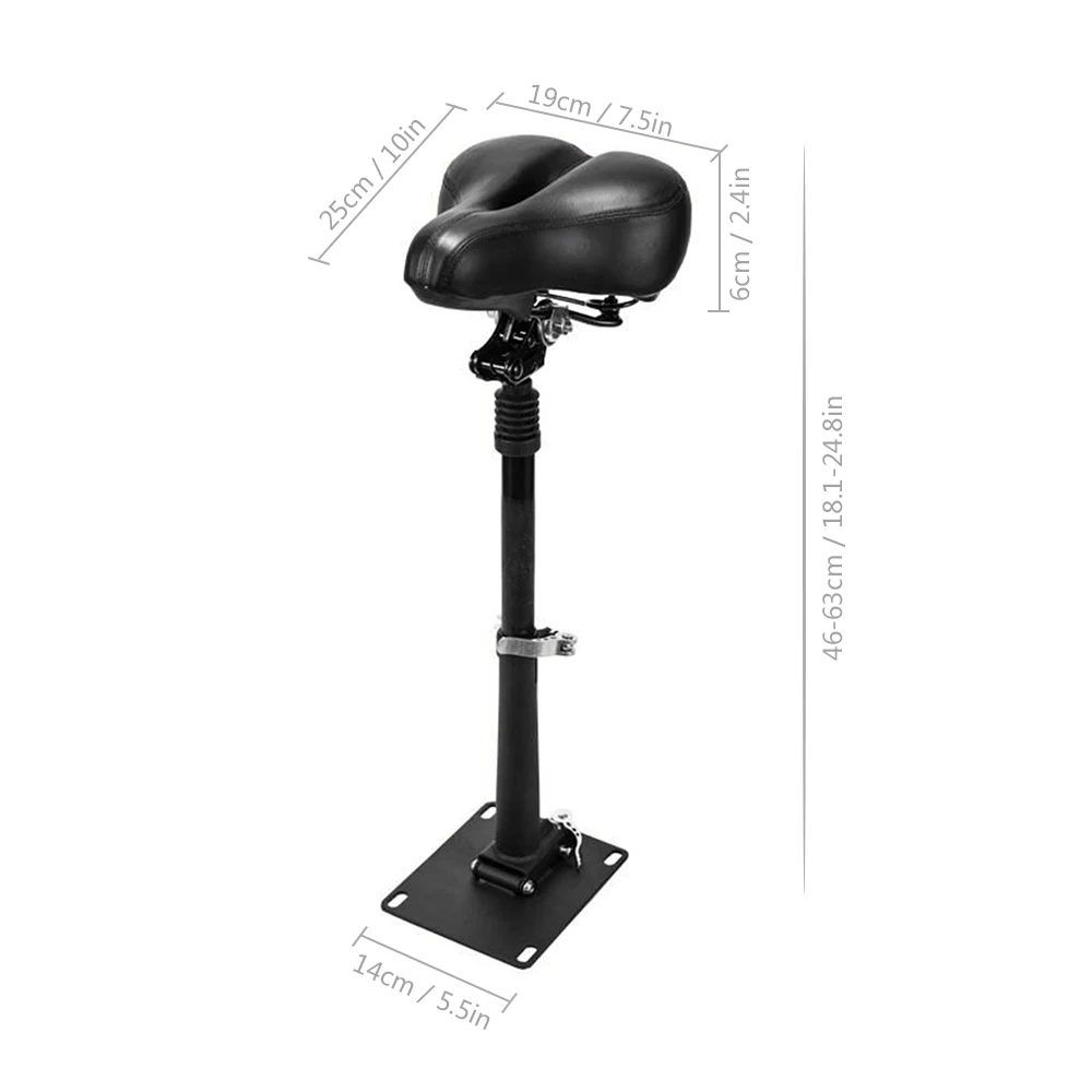 Электрическое седло для скейтборда складное регулируемое по высоте