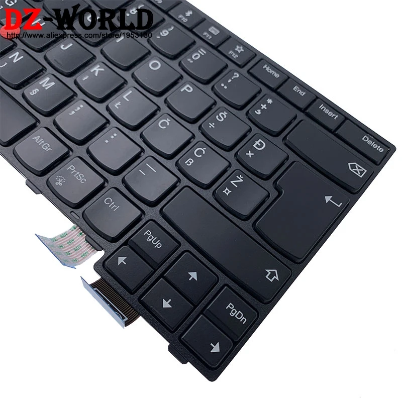 Новая Оригинальная словенская клавиатура с подсветкой SI для ноутбука Lenovo Thinkpad
