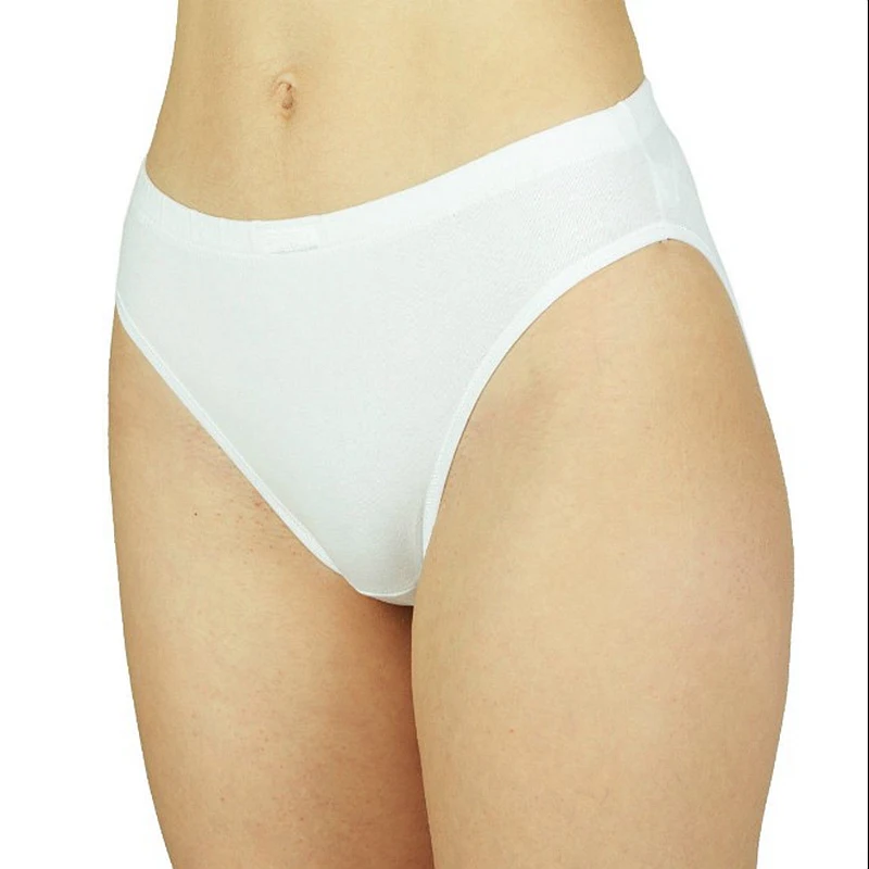 Новинка женское нижнее белье хлопковые трусики с высокими штанинами черного