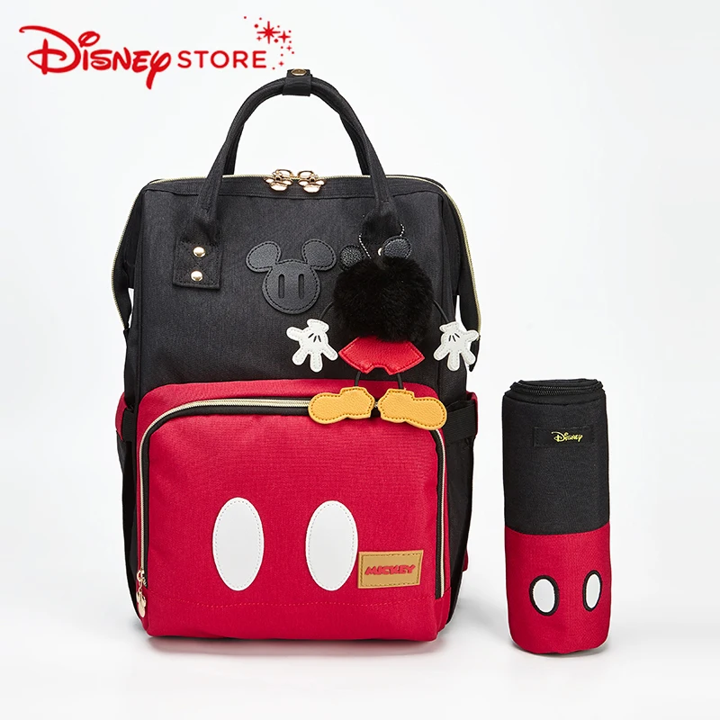 Сумка для подгузников Disney рюкзак большой емкости ухода за ребенком дизайнерская