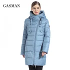 Куртка GASMAN, длинная, зимняя, плотная, с капюшоном, 2021, 6XL, размера плюс