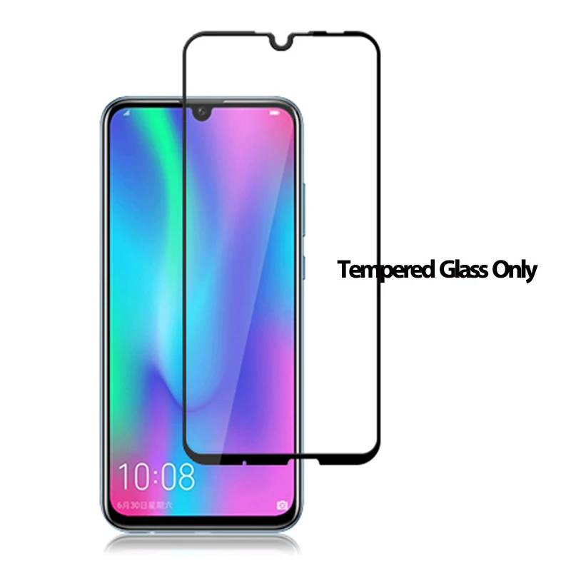 Tempered Glass Only 3-в-1 стекло+ магнитом Силиконовое чехол хонор 10 лайт чехол на Honor 10i 10Lite мягкий чехол на телефона huawei p30lite чехол полное покрытие чехол на хонор 10i чехол honor 10i магнитная кольцом чехол - Цвет: Tempered Glass Only
