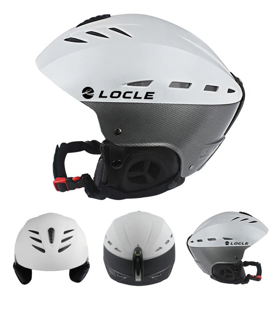 LOCLE профессиональный лыжный шлем ABS+ EPS CE сертификация лыжный шлем для катания на снегу, сноуборде, скейтборде размер 55-61 см