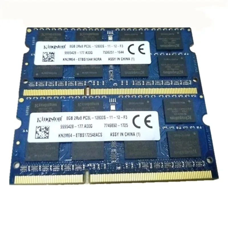 Оперативная память Kingston S DDR3 8 ГБ 2RX8 Стандартная ddr3 для ноутбука 1600 МГц