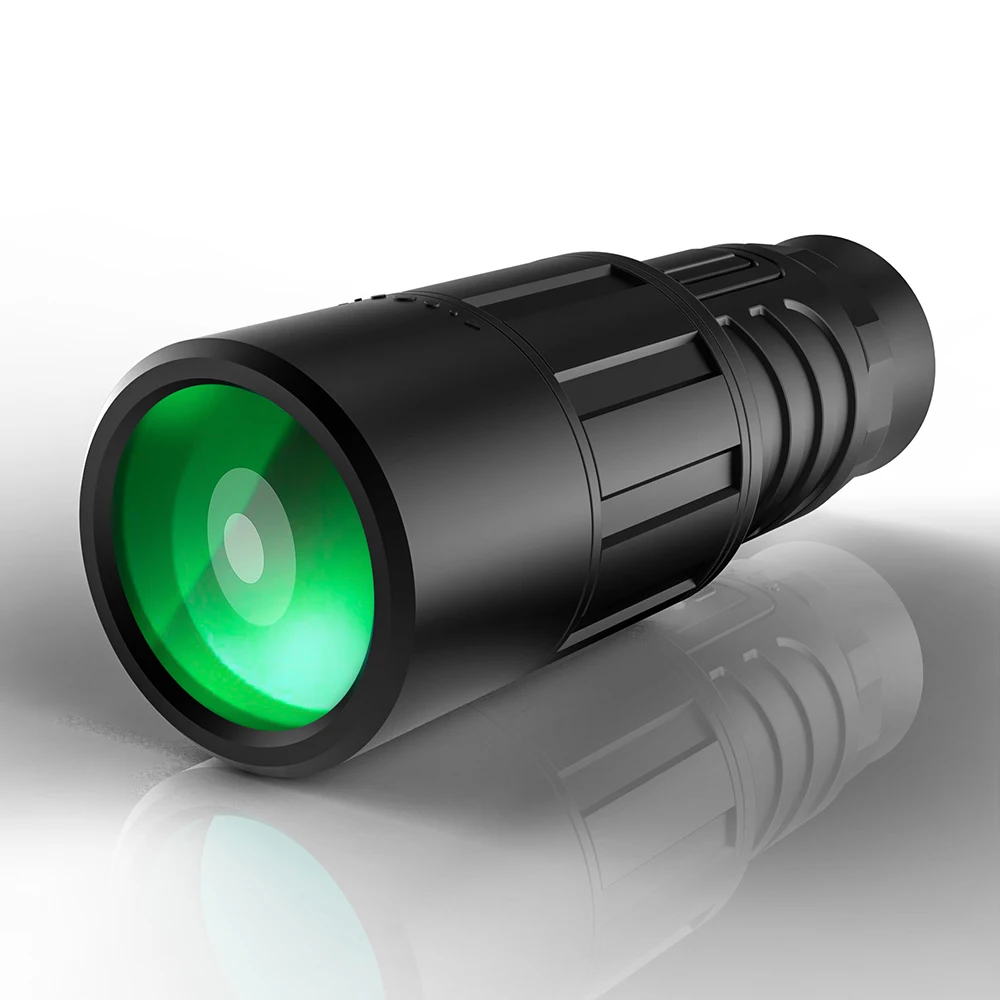 10x40 высококачественный монокуляр с высоким увеличением, мощный телескоп для профессиональной военной, туристической и охотничьей оптики.