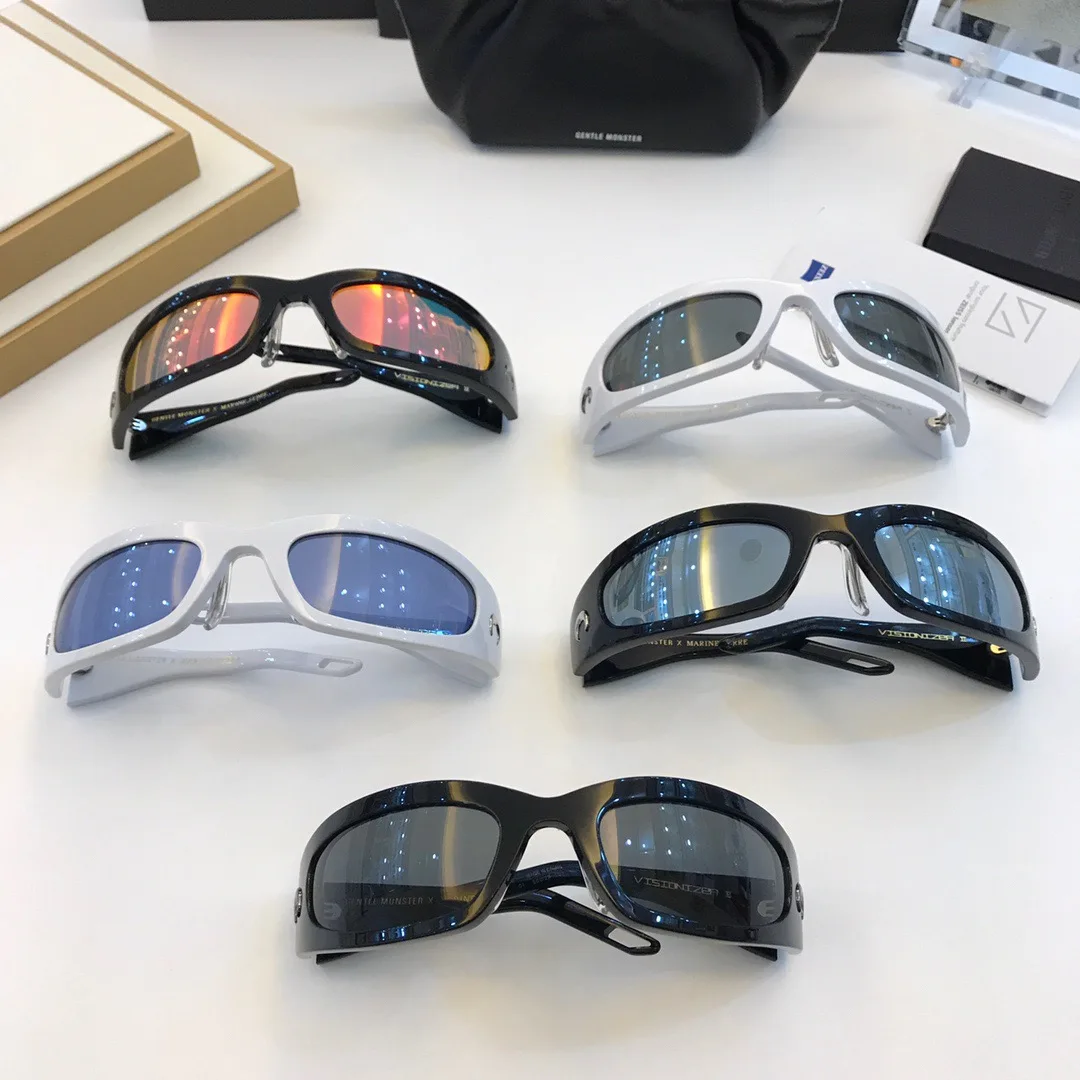 

2021 новый дизайн солнцезащитные очки Мужская мода универсальная большая оправа солнцезащитные очки женские нежные солнцезащитные очки в ст...