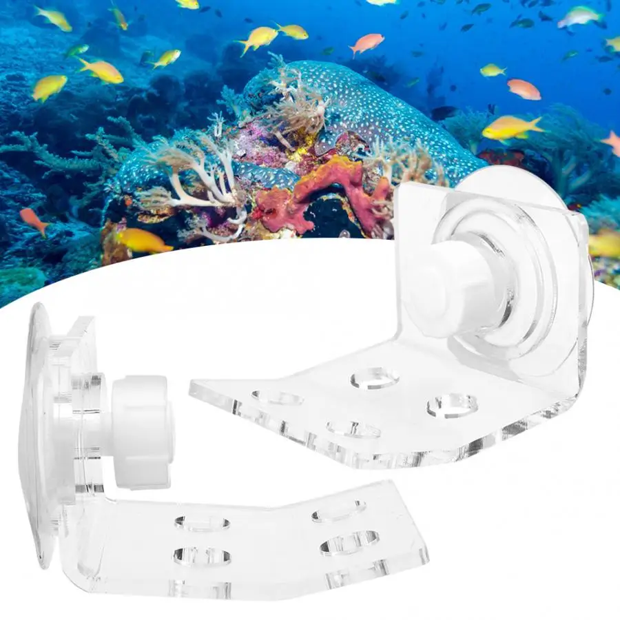 Коралловая подставка для аквариума 2 шт. 4 отверстия фронтальная загрузка гибкая