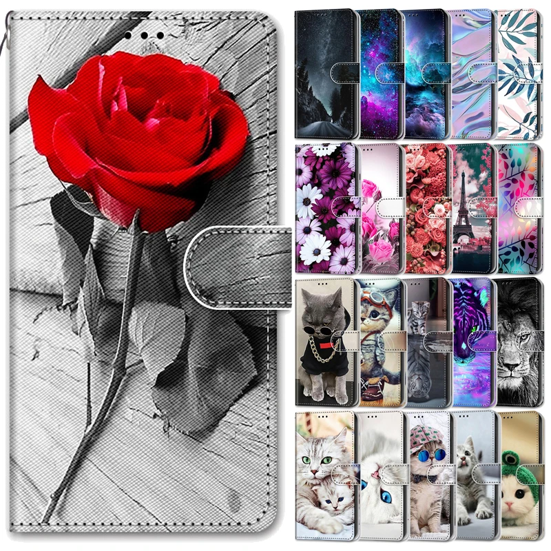 

Leather Wallet Case For Apple iPhone 11 Pro Max Flip Cover For iPhone11 11Pro 11Case Funda Painted Animal Case Phone Bags Etui