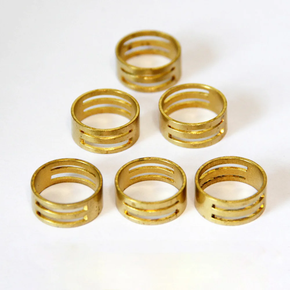 2 шт. 19*8 мм DIY Raw Brass Jump Ring инструменты для закрывания пальцев аксессуары ювелирных