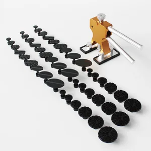 46 шт., набор инструментов для ремонта кузова автомобиля-1 шт., мини-подъемник для вмятин с 45 клейкими вкладками