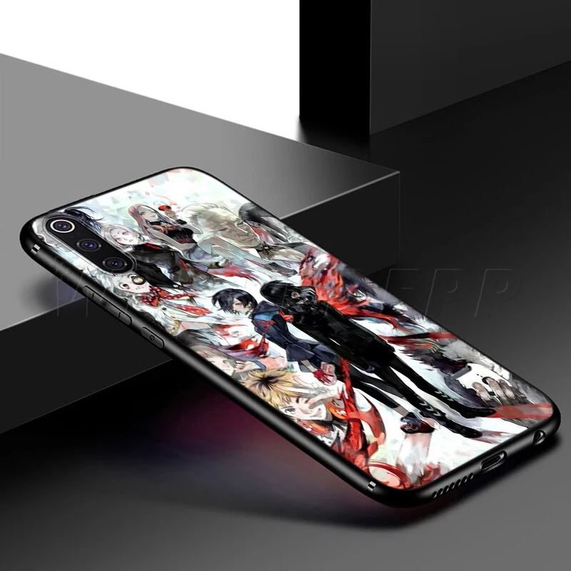 Webbedepp анимэ Tokyo Ghoul, чехол для samsung Galaxy S7 S8 S9 S10 Edge Plus Note 10 8 9 A10 A20 A30 A40 A50 A60 A70