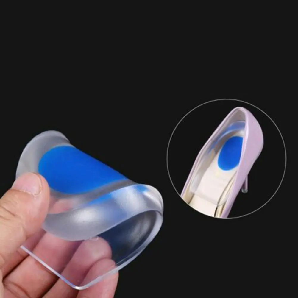 Фирменная Новинка 1 пара геля защищающий пятки чашки подошвенный фасциит вставки