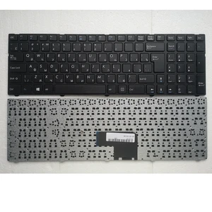 Русская клавиатура GZEELE для DNS Pegatron C15 C15A C15E C17A C15B 0KN0-CN4RU12 MP-13A83SU-5283 0803498 KLAVYE PG-C1 с рамкой