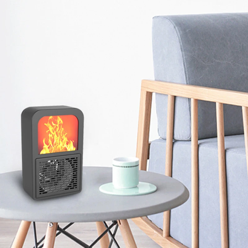 Мини электрический нагреватель пламени воздуха нагревательная плита радиатор