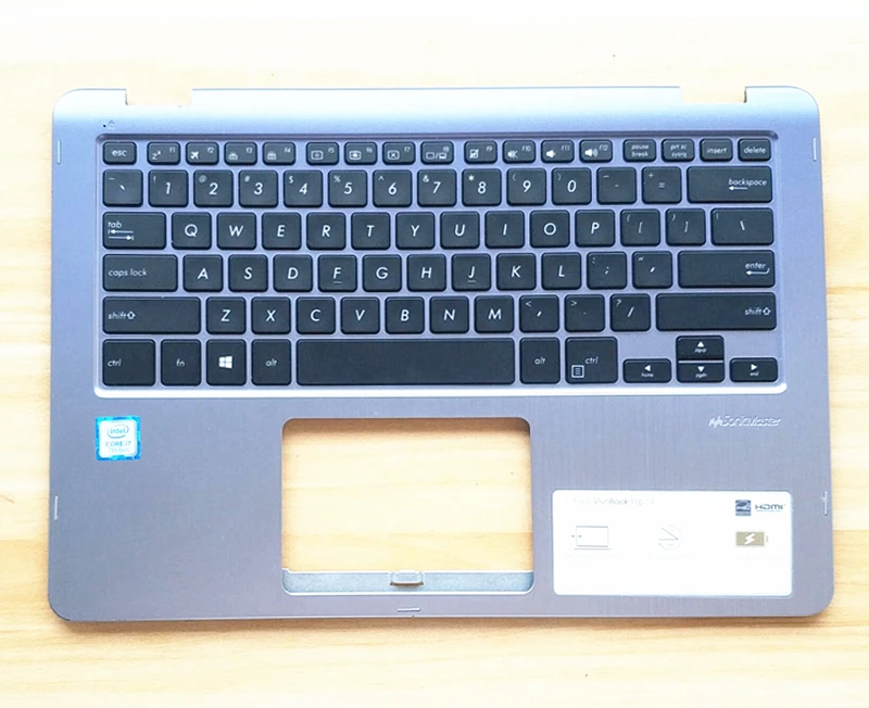 Корпус для ноутбука/ноутбука с подсветкой Asus Vivobook flip 14 TP410 TP410P TP410U TP410UA