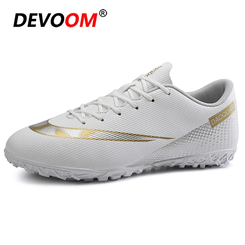 2020 Boys Soccer Shoes Men Breathable 