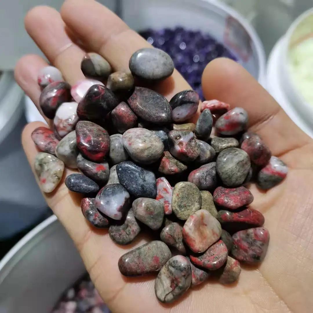 Натуральный Восточный jasper кусочки гальки нерегулярные энергии jaspercrystal камни для