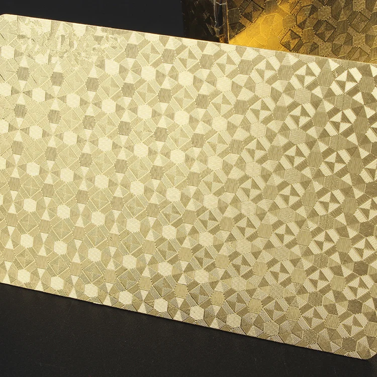 Одна колода Золотая фольга покер в европейском стиле пластиковые игральные