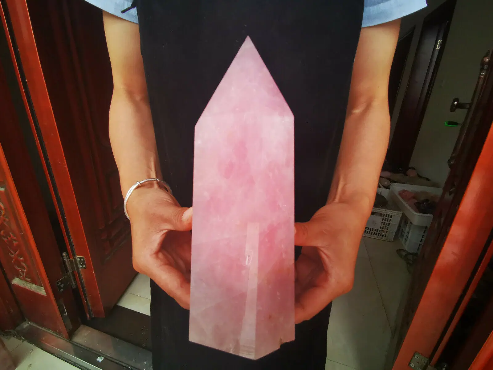 

500G/1000G/2000G Top natural powder crystal column wand Obelisk mineral healing