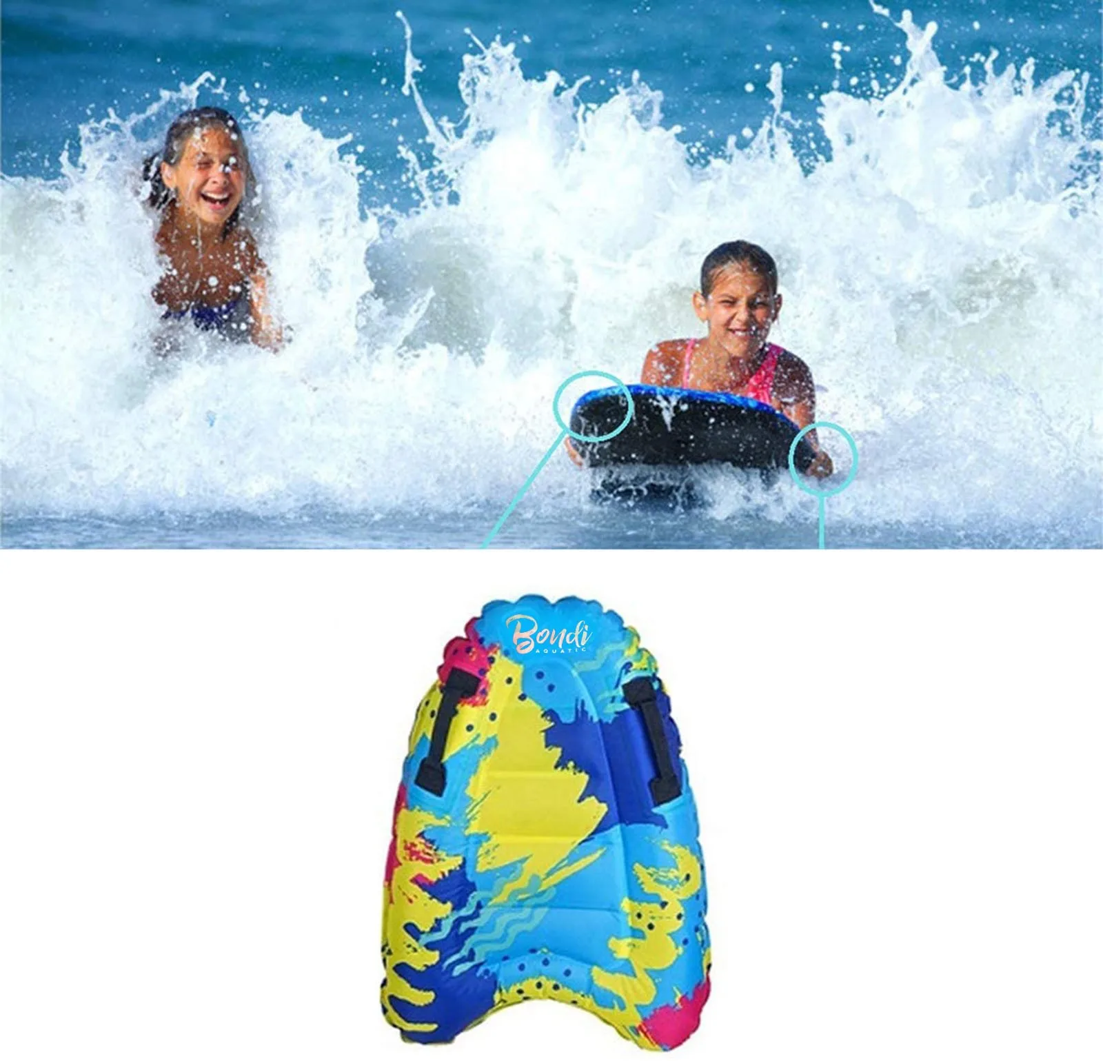 В наличии детский надувной Bodyboards Легкая мягкая мини доски для серфинга открытый