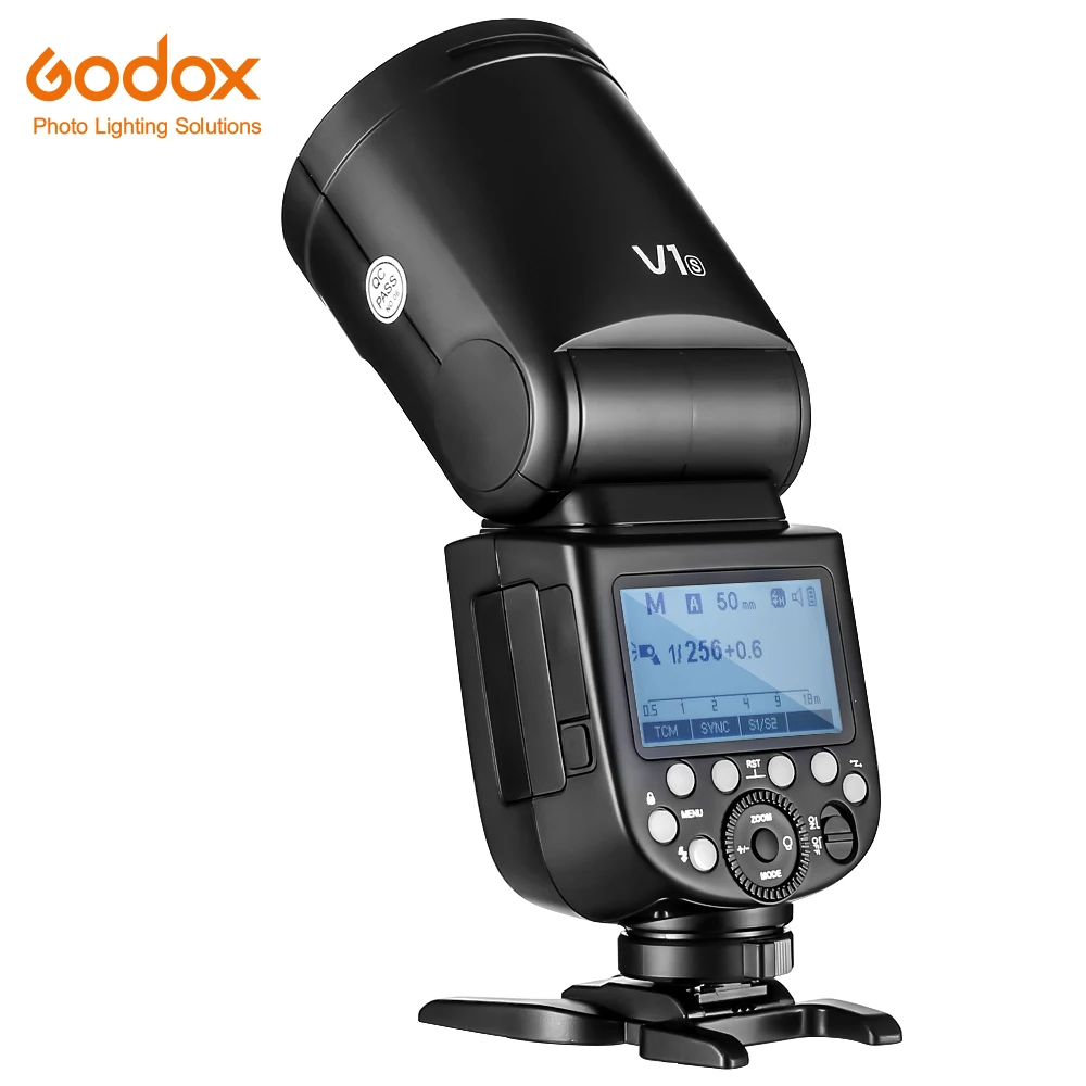 V1 Only Вспышка Godox V1 V1C V1N V1S V1F V1O ttl 1/8000s HSS литиевая батарея Speedlite вспышка для Canon Nikon sony Fuji Olympus - Цвет: V1 Only