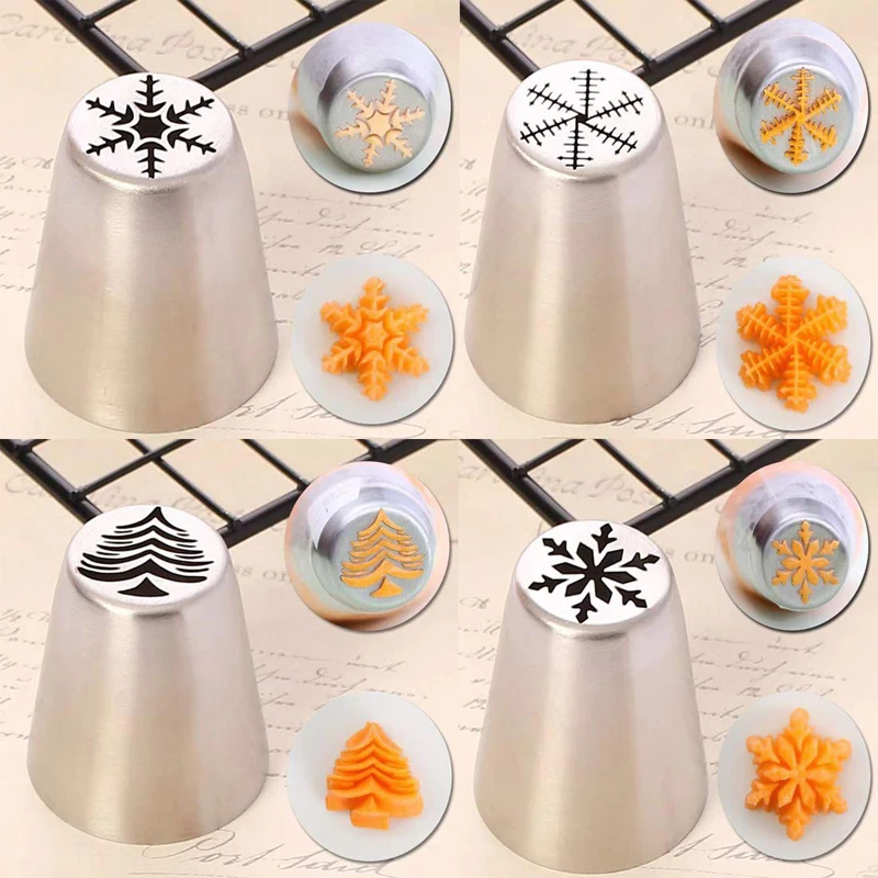 33 шт./компл. Кондитерские сопла из нержавеющей стали русские наконечники для труб