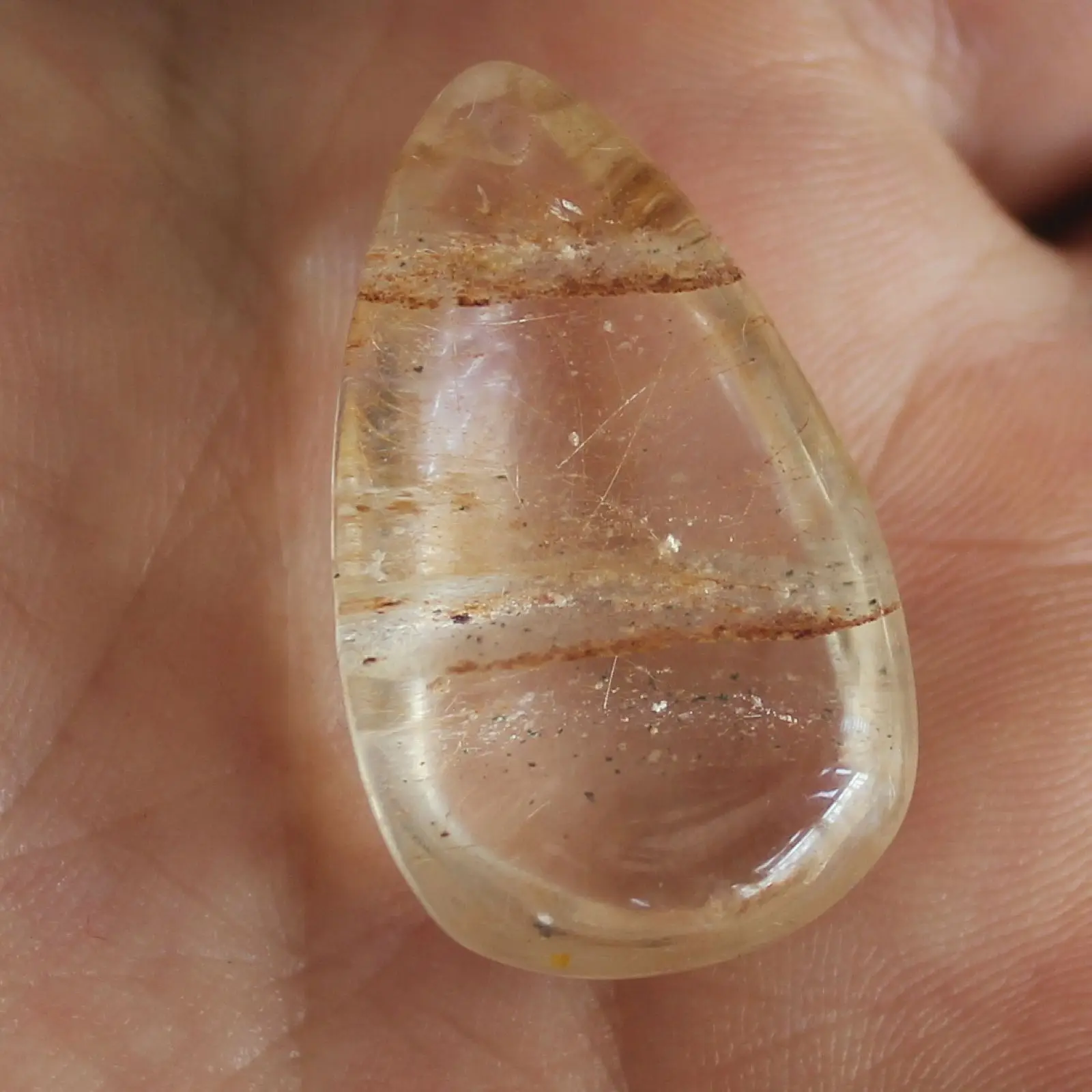 

28mm Rutilated quartz pendant DIYJewelry Accessories For Necklace
