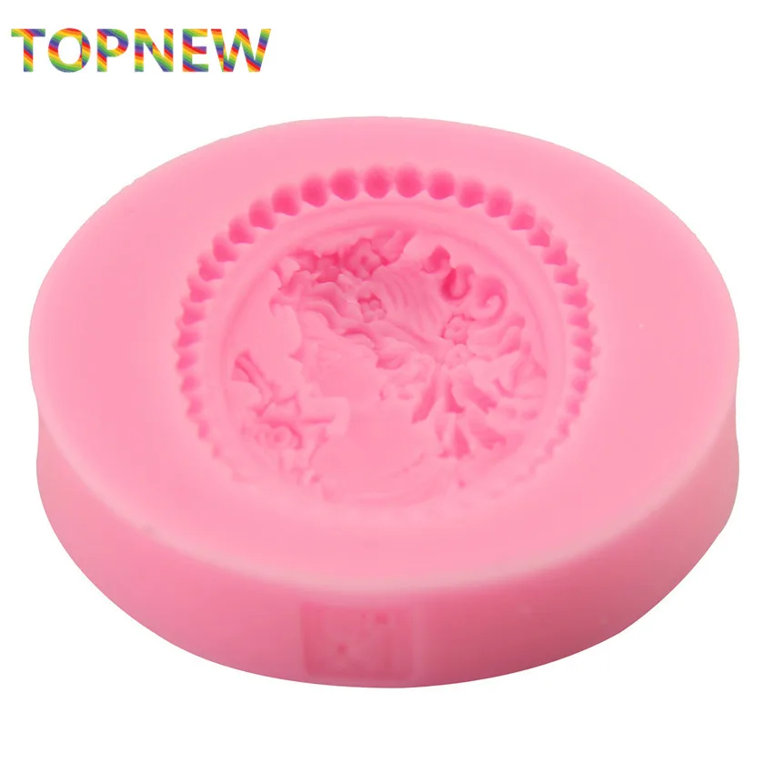 Форма для шоколада портрет помадка силиконовая форма украшения торта