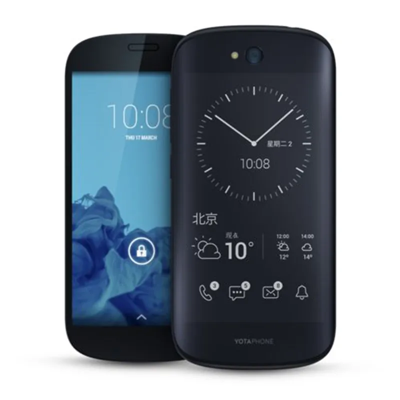 Оригинальный Yota Yotaphone 2 4G Dual Scree смартфон 5 &quotHD экран 0&quot Touch E Ink 800MP 2G + 32G Snapdragon