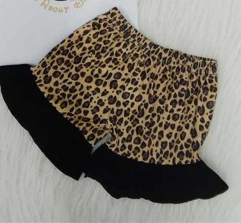 

New Girls Baby Clothes Set Leopard Short Pants White T-Shirt Tunic Top For Toddler Girls Outfits