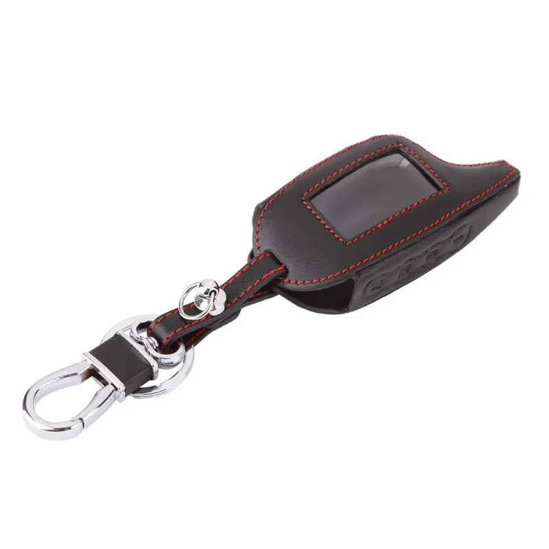 Шер хан кожаный чехол для Magicar 6/7/8/9 ЖК дисплей Двухстороннее автосигнализации