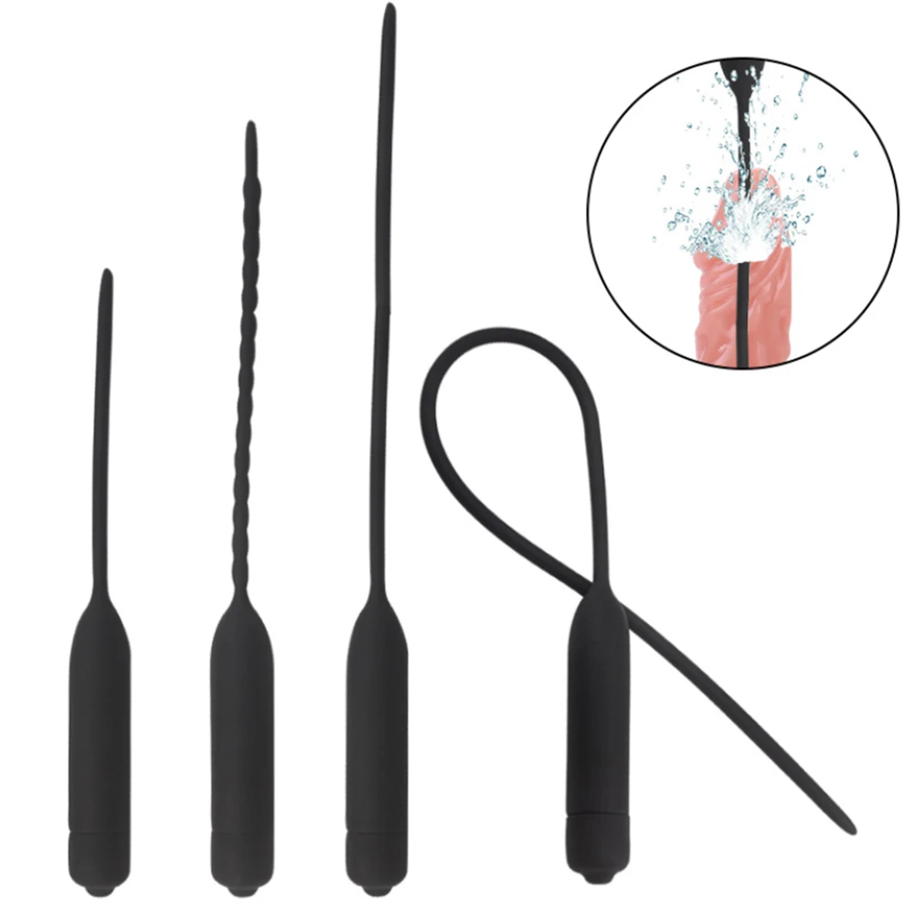 VETIRY Urethral Vibrator Catheter Penis Plug Sex Toys for Men Adult Vibrating Insert Urethra Sound Dilator | Красота и здоровье
