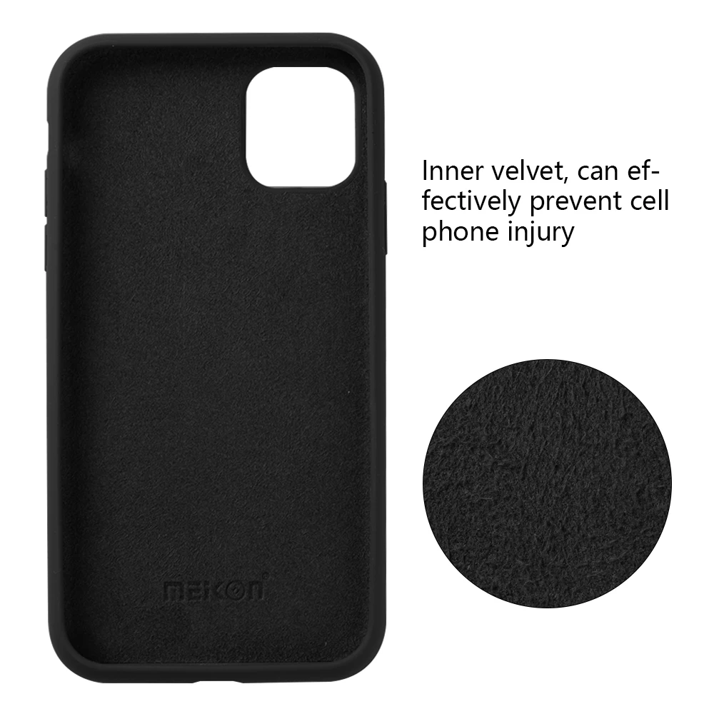 For Iphone 11 Pro Max Case 2019 Mobile Phone liquid Silicone Protective Cover Shell 1pc |