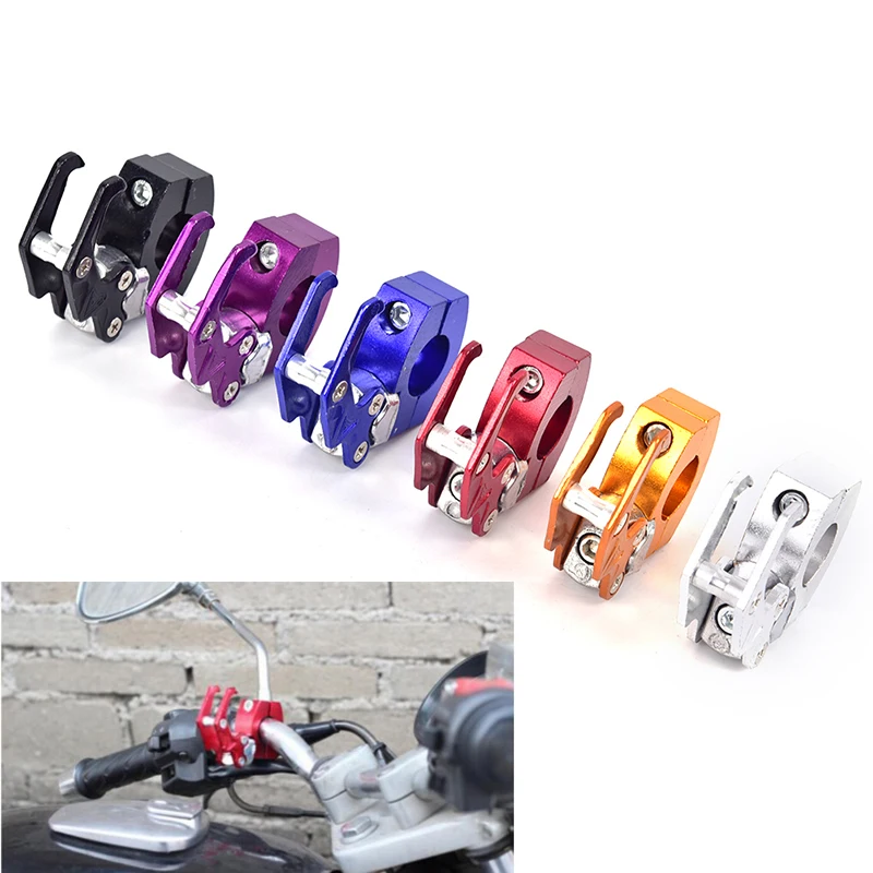

6color 1PC Motorcycle Bike Bicycle Hook Aluminum Alloy Luggage Bag Hanger Helmet Claw Hook Carry Easy Install Storage Bag Holder