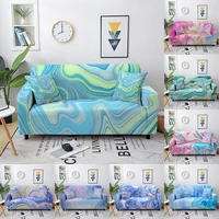 marble pattern sofa cover psychedelic elastic sofa covers for living room stretch sofa cover 3 seater home decor