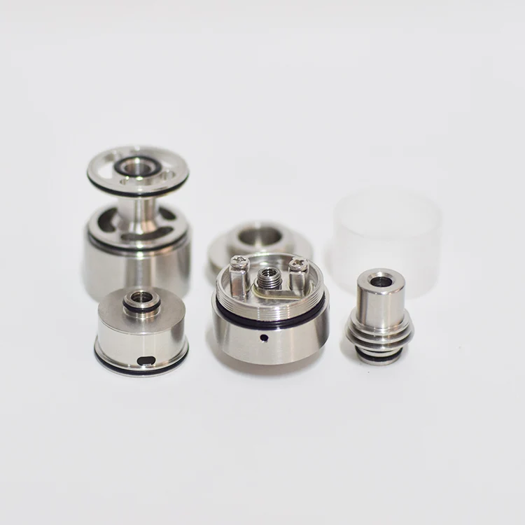 Cloudworkz синусоидальный MTL MDL RTA DIY 316SS Vape Tank PEEK изоляторы Регулируемый контроль