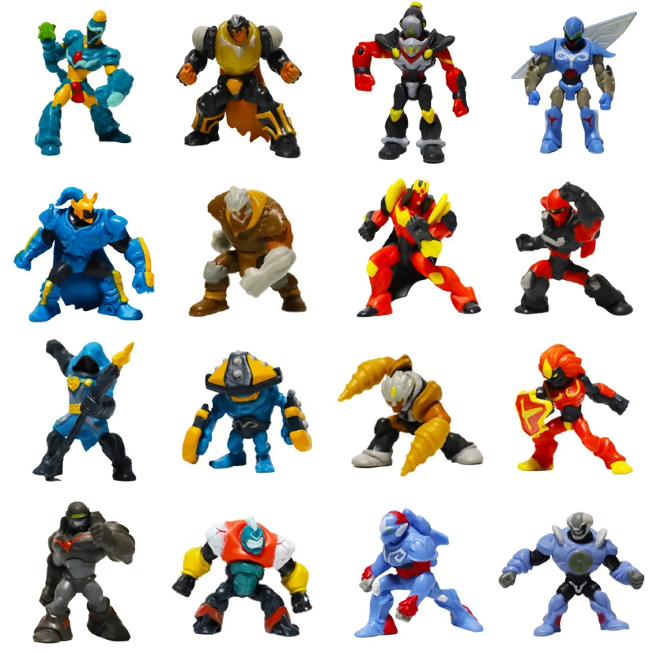 

5-12cm Size Gormiti Anime Action Figure Super Hero Dolls Atomic Gomitiere Volcano Monster Soldiers The Lords Of Nature
