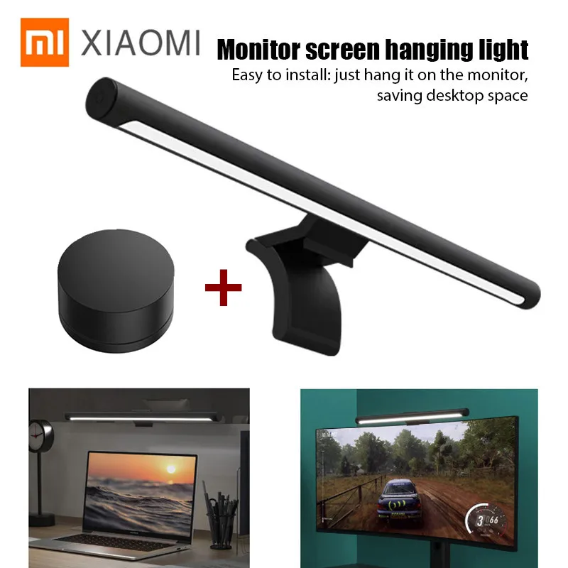 

Xiaomi Mijia Lite Desk Lamp Foldable Student Eyes Protection USB Type-C For Computer PC Monitor Screen Bar Hanging Light LED