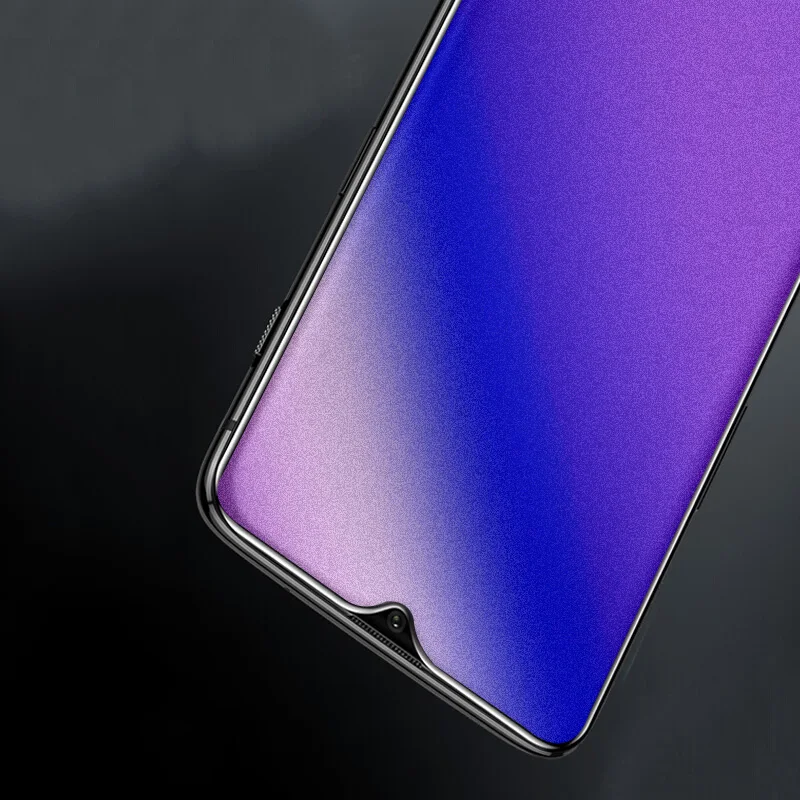 UVR полное покрытие матовое стекло для Oneplus 7 5T 6 6T закаленное стекло без отпечатков пальцев Защита экрана One Plus 7 5 6T матовая пленка