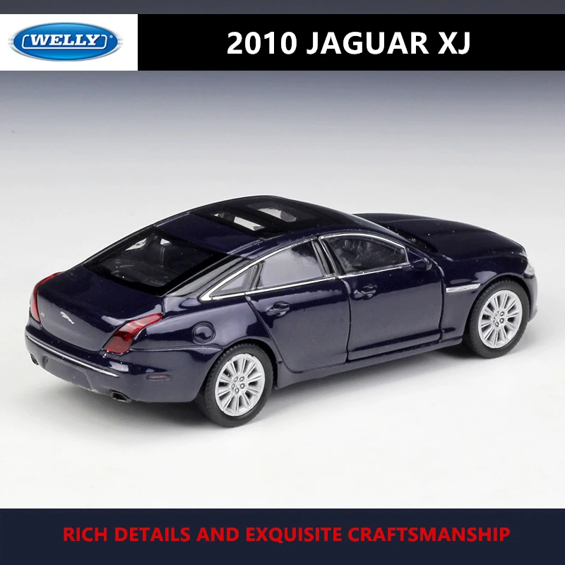 WELLY 1:36 2010 JAGUAR XJ сплав модель автомобиля машина имитации коллекции игрушек